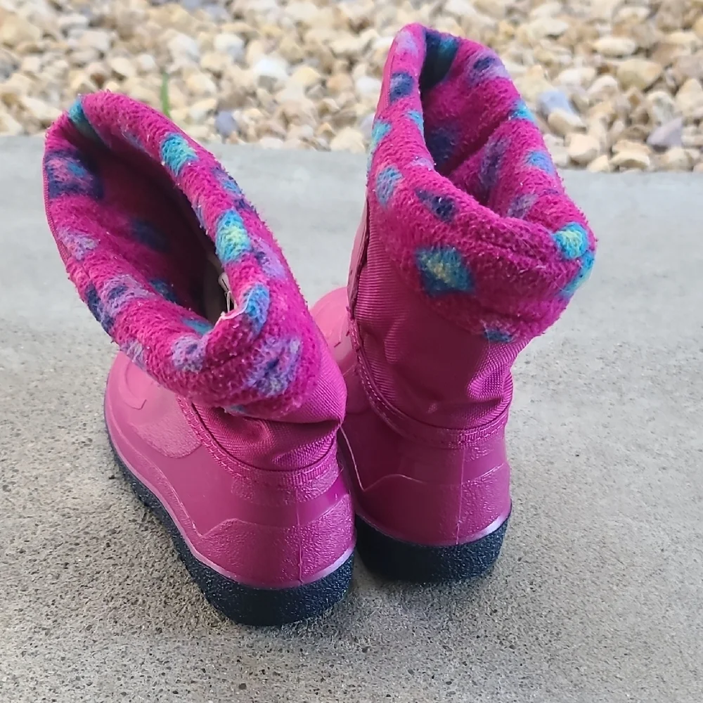 Pink Kids Boots
